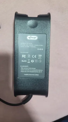 carregador do notebook dell nunca usado R$ 110,00