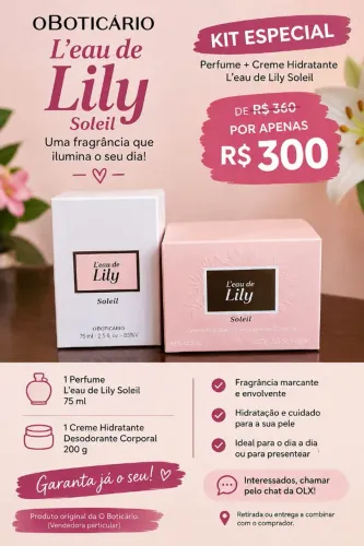 Kit do Boticário !