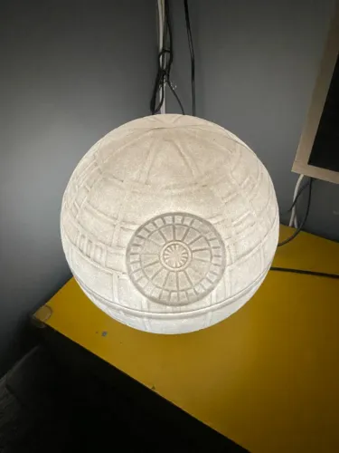 Luminária DEATH star estrela da morte star wars