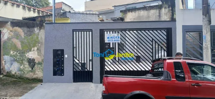 Casa com 1 dormitório para alugar, 40 m² por R$ 1.262,55/mês - Parque das Nações - Santo A