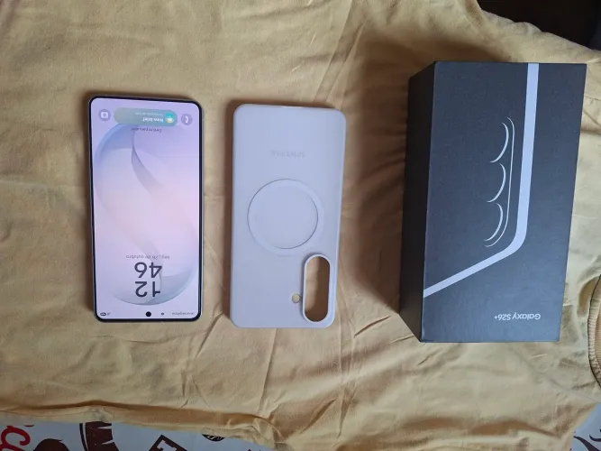 S26+ DE 512 GB ZERADO COM NOTA FISCAL//CARREGADOR ORIGINAL//<br>COMPLETO//TODO ORIGINAL..