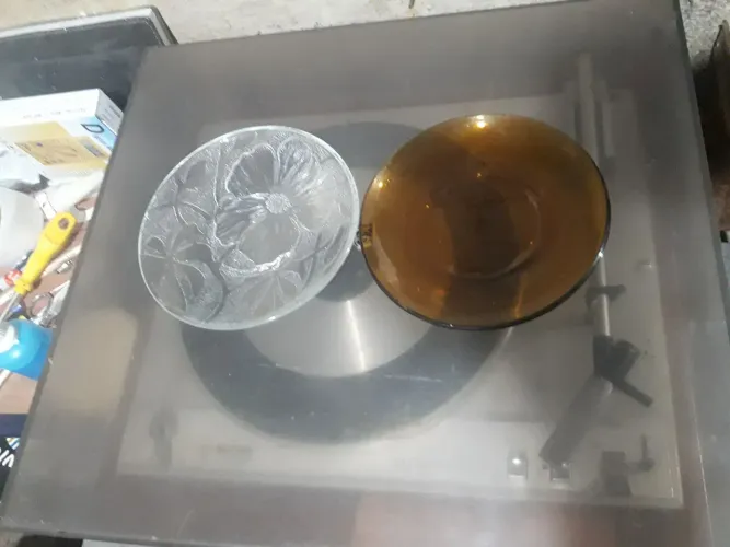 2 Pires um Duralex outro vidro transparente