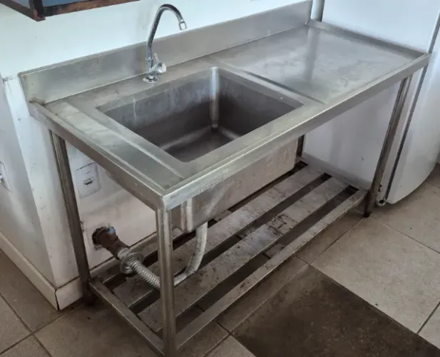 Pia inox Marca Fritomaq