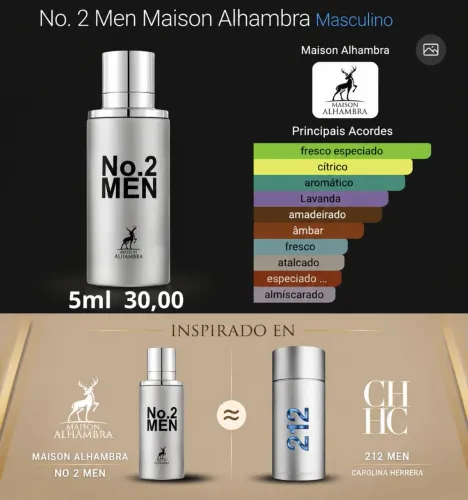 Perfumes 5 e 10ml