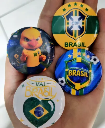 Bottons da Copa Brasil 