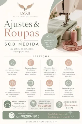 Ajustes & Roupas Sob Medida