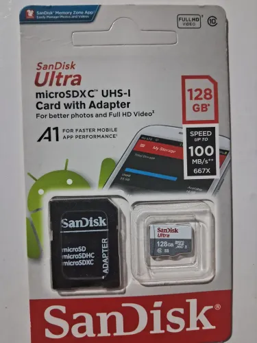 Vendo cartão de memória 128gb original. 