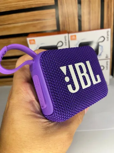 Caixa de Som Bluetooth GO4 Pro Portátil roxa 
