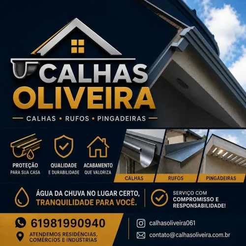 Calhas rufos e pingadeiras 
