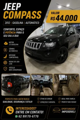 Jeep Compass Sport 2.0 16V 156cv 5P 2012