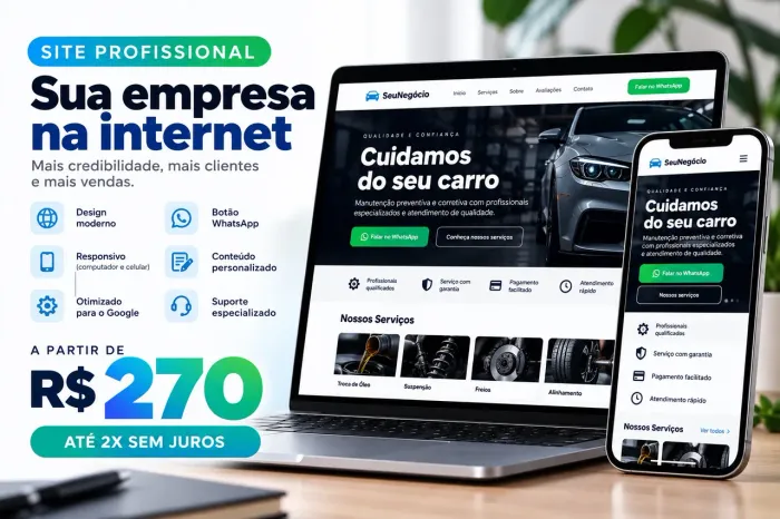 Sites para seu negócio