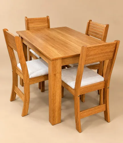 Mesa com 4 cadeiras - entregamos hoje 