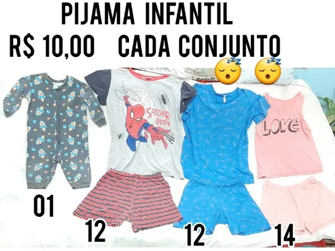 pijamas infantil / adulto
