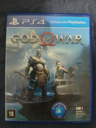 Jogo God of War 2018 (PS4) Mídia Física 