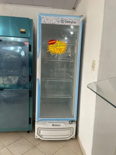 MB FREZER DE CONGELADOS ATÉ -15 GRAUS PORTA DE VIDRO 570L - GELOPAR