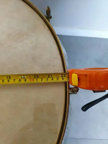 Kit de surdo de primeira (22polegadas), case, duas macetas e talabarte