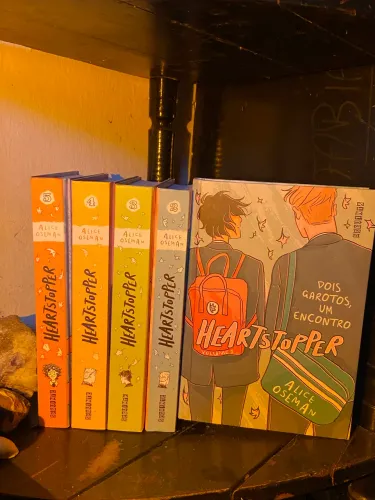 Coleção Heartstopper volume 1 ao 5