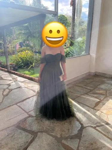 vestido festa verde oliva lindo! veste até 38 ENTREGA APENAS EM BRASÍLIA.