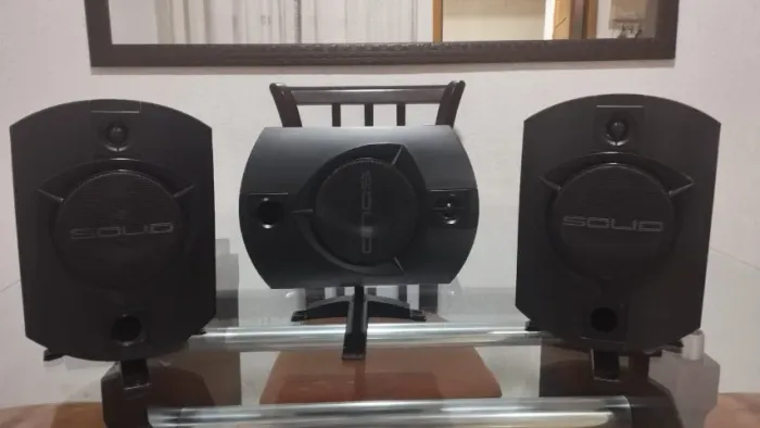 Caixas Acústicas Satélites B&W Rock Solid - Trio Frontal 100w 8 Ohms.