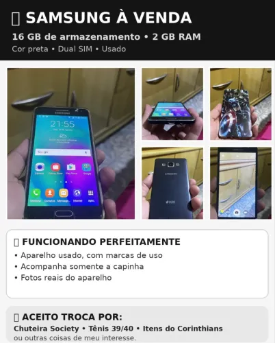 Celular Samsung A5