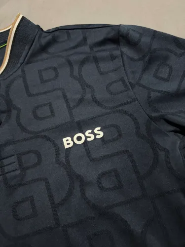 Gola padre em tecido esportivo BOSS - Tamanho M