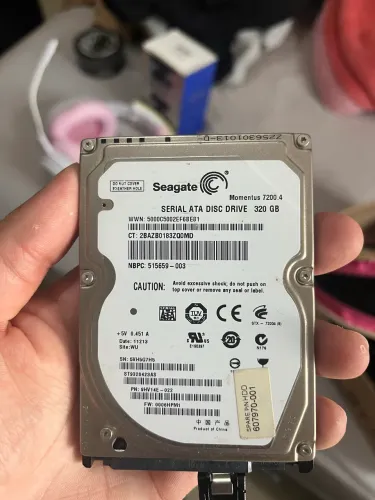 HD 320gb notebook 