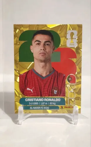 Cristiano Ronaldo Legend Gold Ouro Panini Original USA Copa do Mundo 2026 