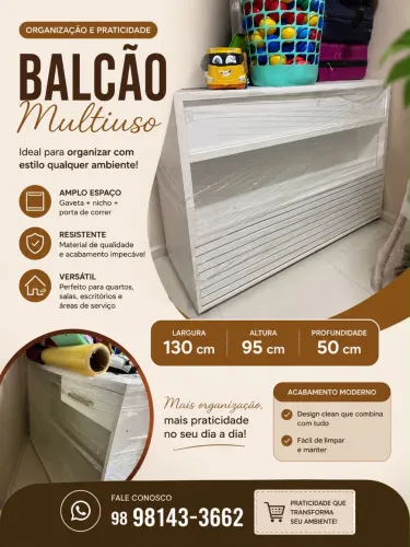 Balcão Multiuso