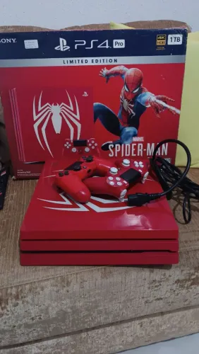 PS4 Pro Edição limitada Spider Man