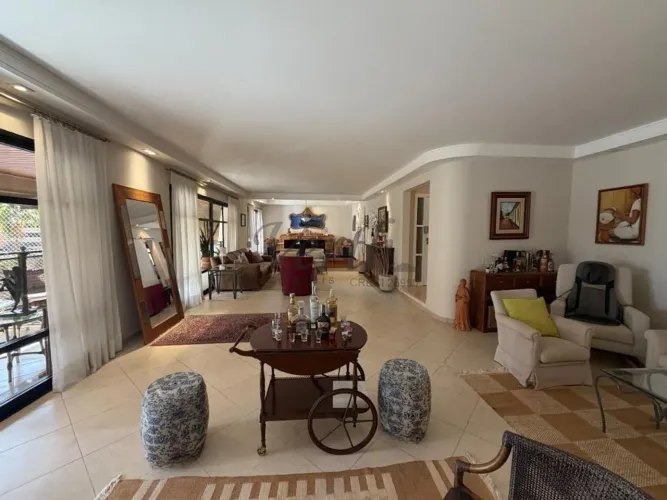 Apartamento à venda e para alugar com 378m² e 4 Suítes no Cambuí Campinas/SP