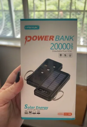 Carregador portátil a luz solar