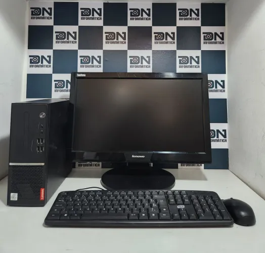 Computador Lenovo com monitor 20 polegadas