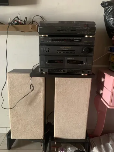 Som antigo e toca disco