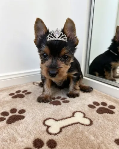 Princesa Yorkshire Muito Carinhosa