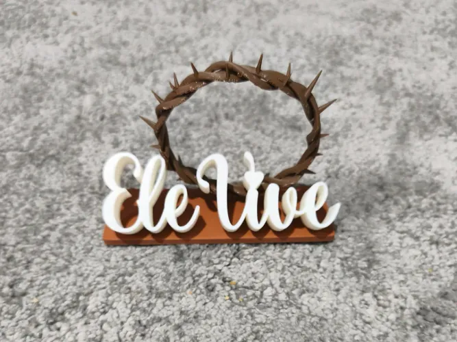 Letreiro personalizado- Ele Vive