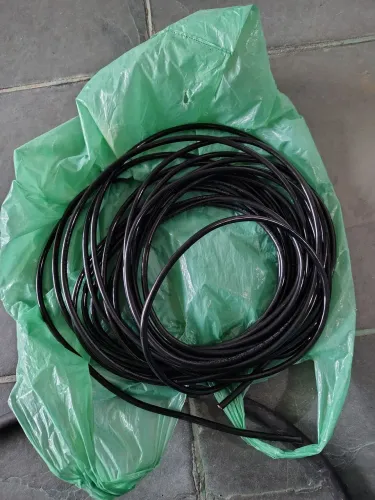 Fio cobre 16 mm tenho 14 metros preto