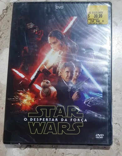 DVD STAR WARS O DESPERTAR DA FORÇA (novo e lacrado)