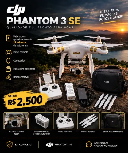 Drone Dji Phanton 3 se