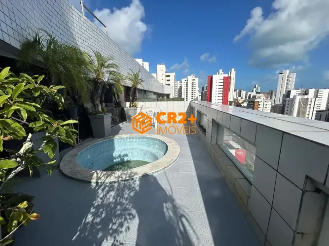 Vendo cobertura com 230m² - 3 suítes Próximo ao shopping Recife em Boa Viagem