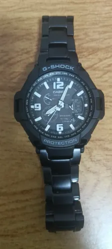 Relógio G-shock Pulseira de Metal Preta