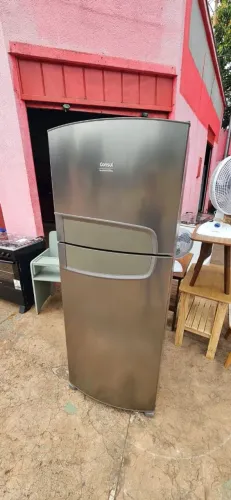 geladeira cônsul dúplex frost free inox 451L bem conservada e completa ((ENTREGO GRATIS))