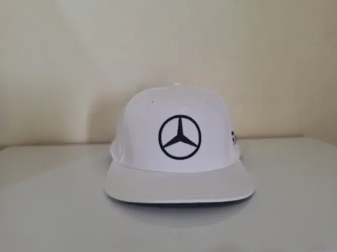 Boné Aba Reta Mercedes F1 Lewis Hamilton Temporada 2018 Original