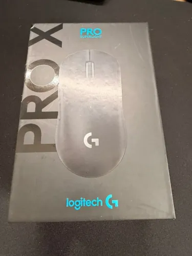 Mouse Logitech G Pro X Superlight Sem Fio Preto
