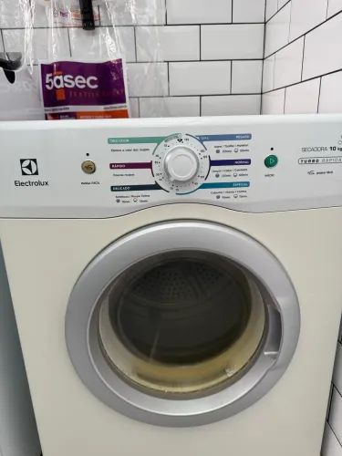 Secadora Eletrolux 10 kg Turbo rápida 