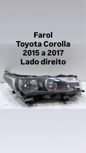 Farol Toyota Corolla 2015 16 2017 Ld original