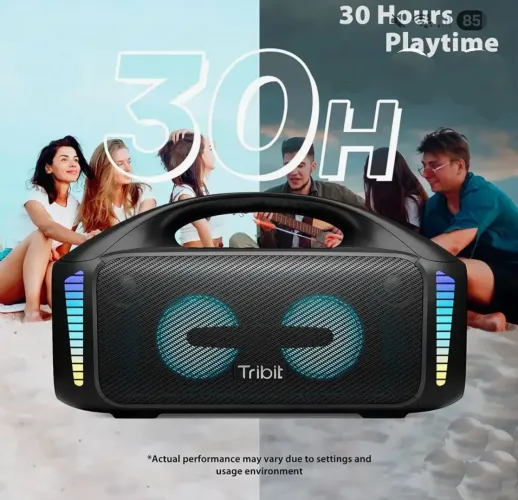 Caixa de Som tribit Stormbox blast 90w Bluetooth 5.3