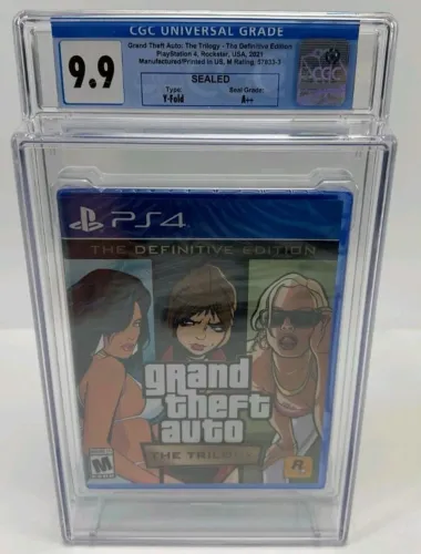 Grand Theft Auto Trilogy GTA PlayStation 4 Graduado CGC