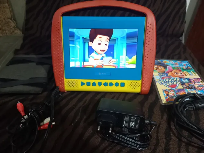 Dvd Tectoy K3000 Mickey Kids completo e conservado. Com todos os acessórios para casa e ve