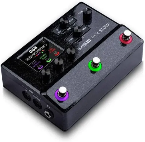 Line6 HX STOMP pedal Multi-efeitos de Guitarra + Muitos IR + Presets - TOP