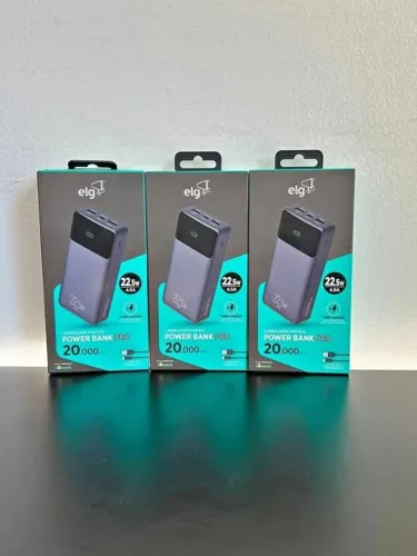 Bateria Portátil Power Bank ELG Pro 20.000mAh
